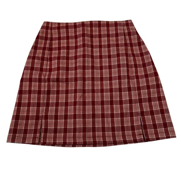Brandy Melville Multicolor Plaid Mini Skirt Women's One Size | 37-4 - Picture 2 of 8